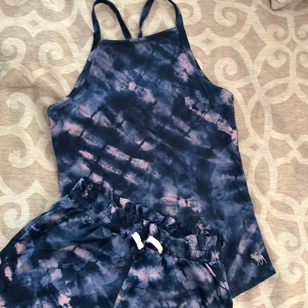 Abercrombie Kids short/halter top set.